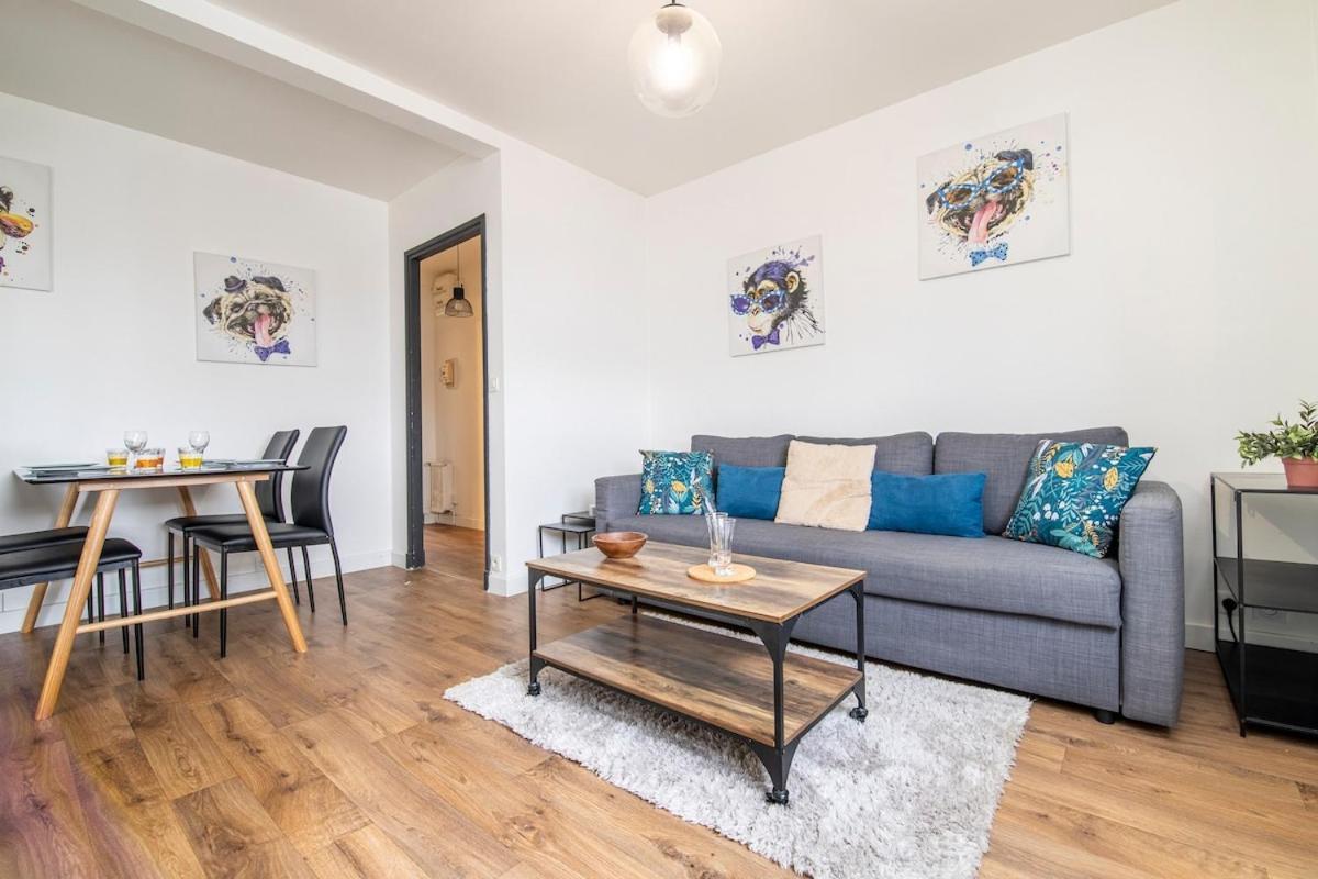 Appartement Jungle Indus - Centre & Gare A Pied Vannes